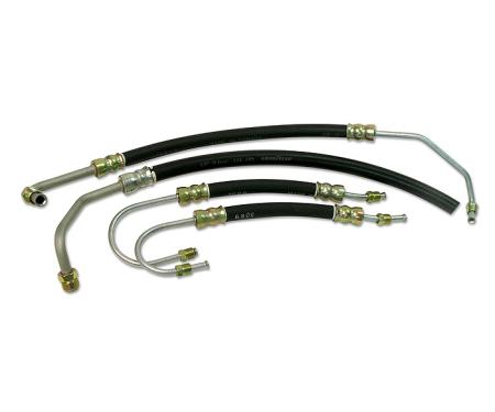 Corvette Power Steering Hose Kit, Big Block, 1966-1974