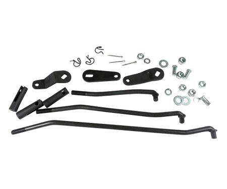 Corvette Shifter Linkage, 4 Speed Borg-Warner, 1957-1962