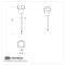 United Pacific Headlight Switch Rod & Knob For 1964-66 Chevy & GMC Truck C646621