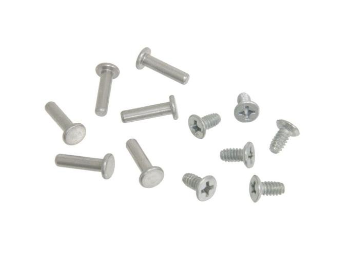 1956-1962 Window Run Mount Kit - Front - 12 Pieces