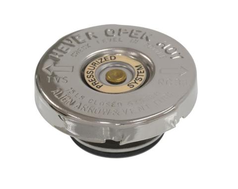 73-82 Radiator Cap - Polished Stainless Steel