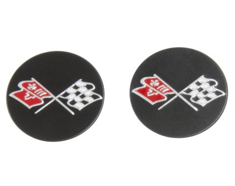 68-77 Door Decal - Inside Door Release Handle Decals