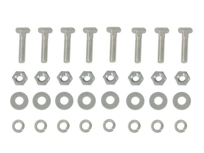 53-62 Windshield Frame T Bolts- Lower To Body with Nuts (Set of 32)