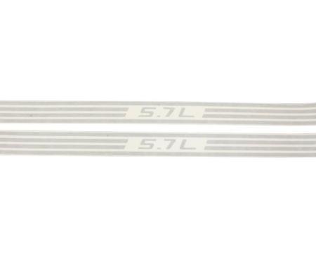 97-04 Fuel Rail Cover Decal - 5.7l And Lines - Does Both Covers