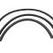 63-67 Air Conditioning Freon Hose Set - Replacement No GM Logo - 3 Pieces