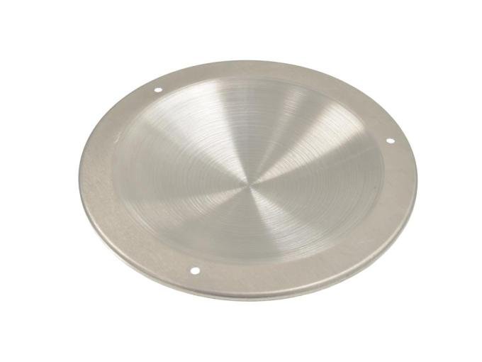 58-61 Front / Nose Or Rear Emblem Aluminum Back Plate