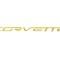 05-13 Corvette Rear Bumper Lettering Kit - Polyurethane