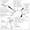 62-67 327 Accelerator Return Spring Bracket on Intake Manifold