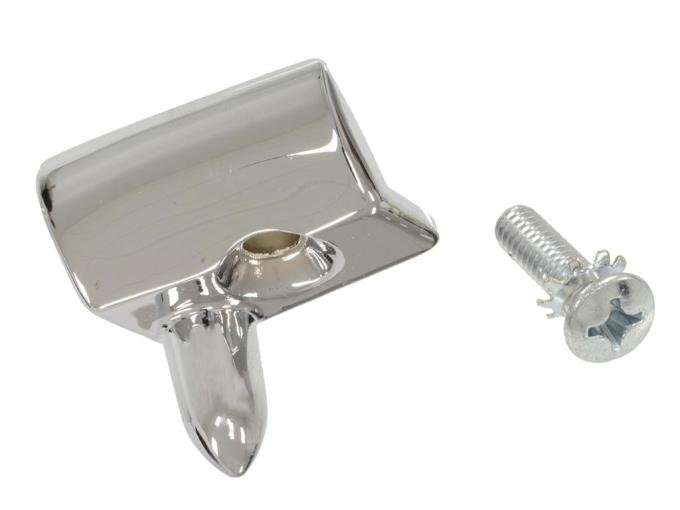 63-67 Soft Top / Convertible Top Guide Pin - Front Left With Screws