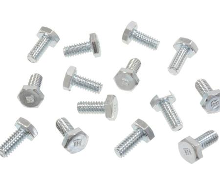 Redline Restomotive® 1965-1969 14 Piece 396 / 427 Valve Cover Bolts "TR" Headmark