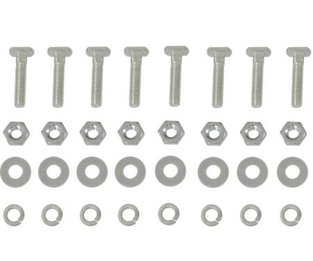53-62 Windshield Frame T Bolts- Lower To Body with Nuts (Set of 32)
