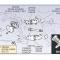 68-82 Door Access Plate Gasket - Set Includes 2 Large And 2 Small Gaskets