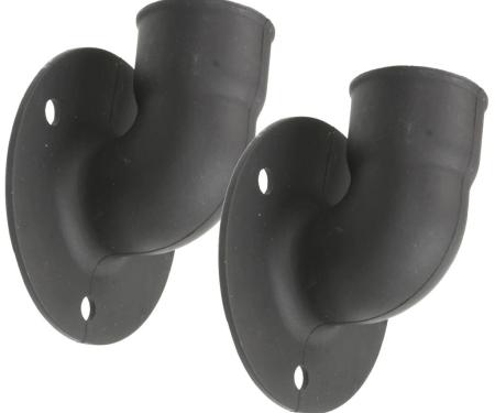 68-70 Rear Convertible Plenum Vent Drain Hoses / Tubes - Pair