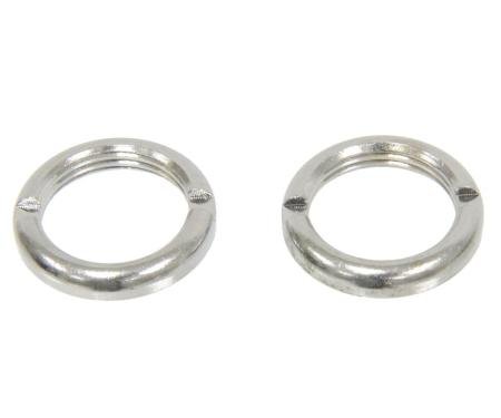 53-62 Windshield Wiper Arm Transmission Bezel Nuts