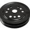 62-80 Crankshaft Pulley - 2 Groove Lower 327 / 350 (#3858533) ( 1 Piece Pulley )