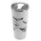White Corvette Generations Stainless Steel Tumbler