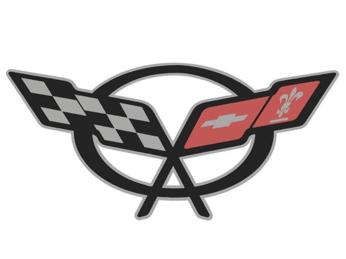 C5 10" Emblem Decal