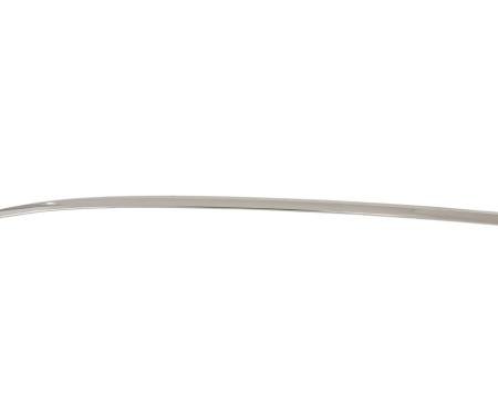 56-61 Door Side Chrome Moulding - Left Lower