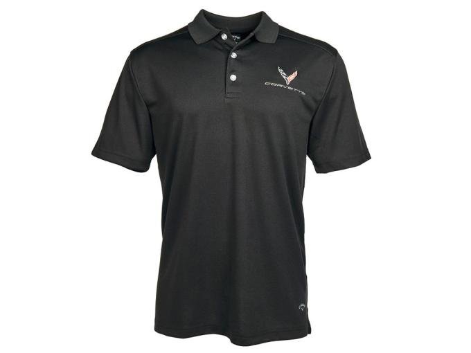 Polo Shirt C8 Corvette Men’s Callaway Black