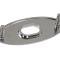 68-75 Rear Chrome Soft Top / Convertible Top Latch Bezel - On Deck Lid