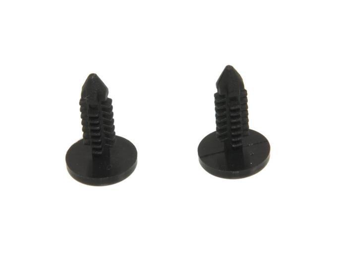 Redline Restomotive® 1984-2004 Chevrolet Corvette Weatherstrip Push In Fasteners, Set of 2