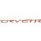 05-13 Corvette Rear Bumper Lettering Kit - Polyurethane