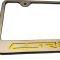 Custom C7 Corvette Stingray License Plate Frame with "Corvette" Lettering