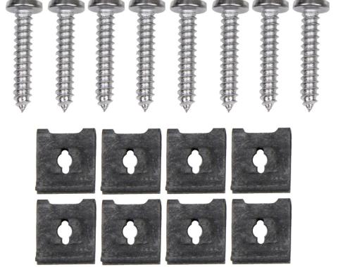 Redline Restomotive® 1968-1972 Chevy Truck Side Marker Light Mounting Screw Kit