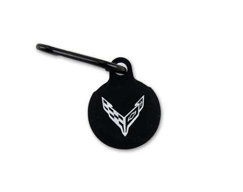 C8 Silicone Airtag Case Keychain