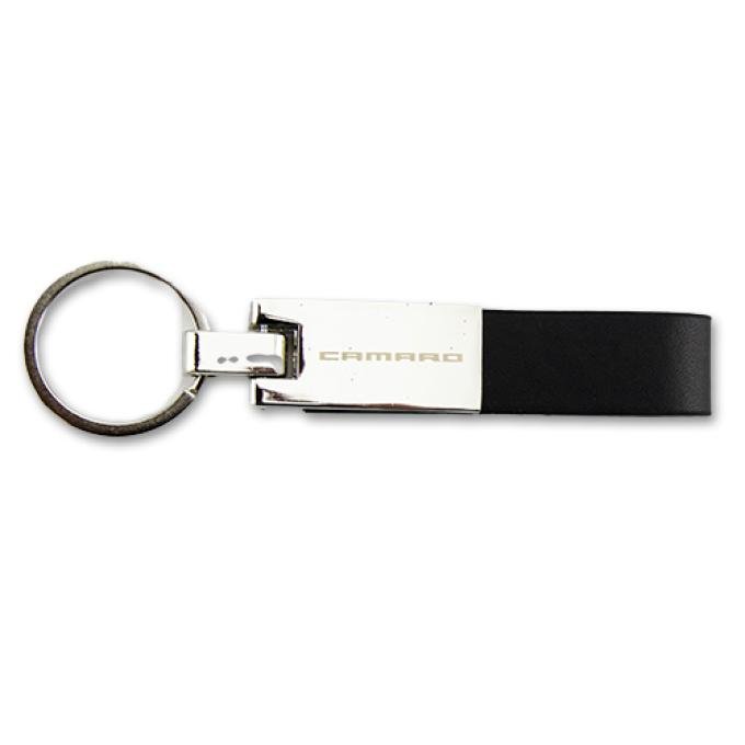 Camaro Metal w/Strap Keychain