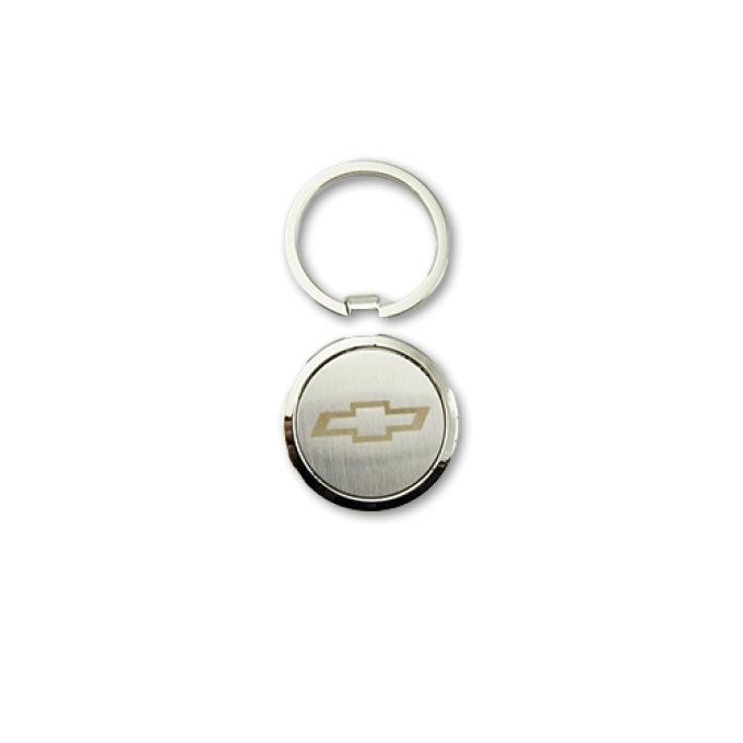 Bowtie Satin Metal Keychain