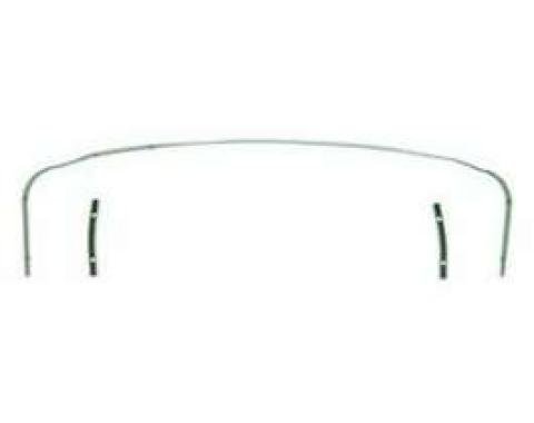 Firebird Convertible Top Rear Tack Strip Set, 1967-1969