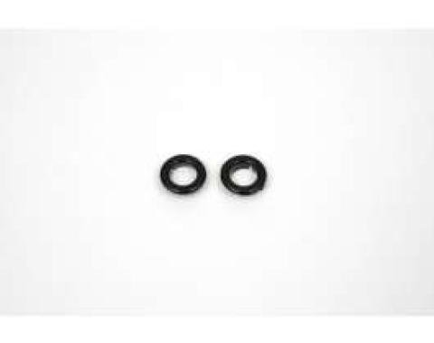 Firebird Dash Vent Pull Knob Ferrules, Black, 1968