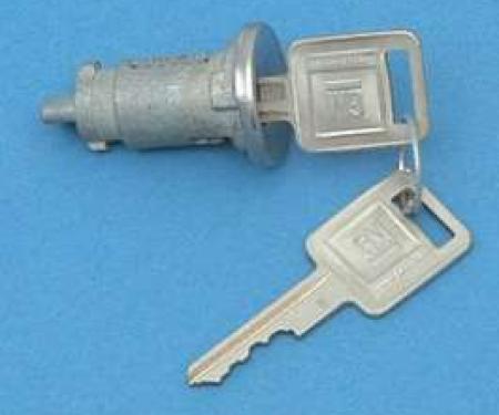 Firebird Ignition Lock, With Late Style Keys, 1967