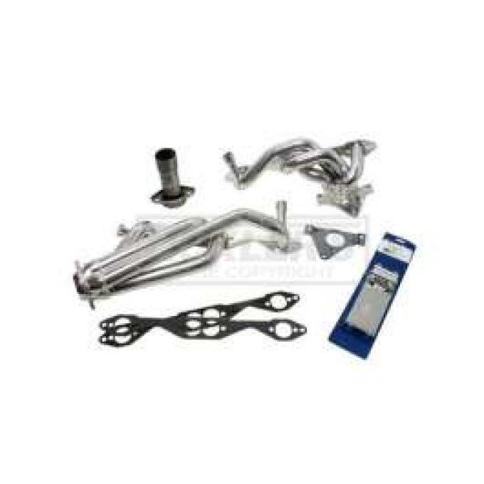 Firebird LT-1 BBK Dual-Catalytic 1-5/8 Chrome Shorty Tuned Length Exhaust Header Kit, 1995-1997