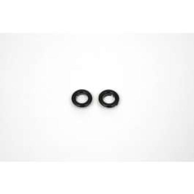Firebird Dash Vent Pull Knob Ferrules, Black, 1968
