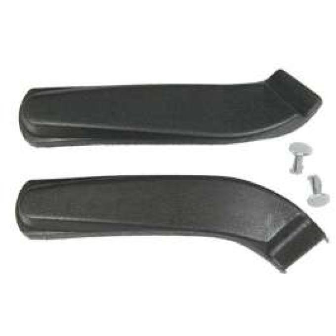 Firebird Bucket & Bench Seat Hinge Arm Covers, With Fasteners, 1967-1970