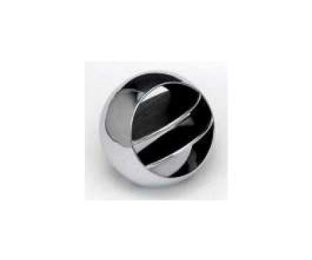 Firebird Air Conditioning Astro Vent Ball, Chrome, 1967-1968