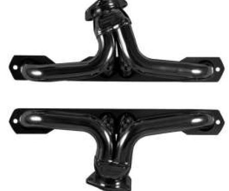 Firebird Headers, Plain Steel Small Block, Shorty, 1982-1992