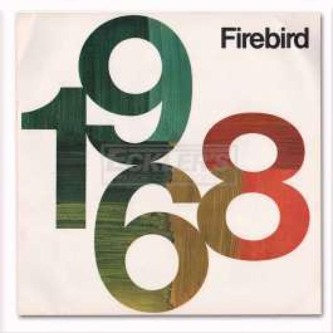 Firebird Sales Brochure, 1968