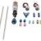 NOS Ntimidator Illuminated Dual LED Nitrous Purge Kit 16037NOS