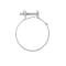 Dennis Carpenter Radiator Hose Clamp - 1966-76 Ford Bronco, 1932-70 Ford Car B-8287