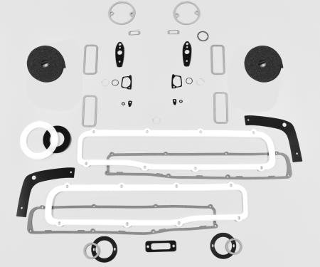 Detroit Muscle Technologies 1969 Dodge / Plymouth Mopar B Body 69 Charger Paint Exterior Gasket Set BCH6969PK01