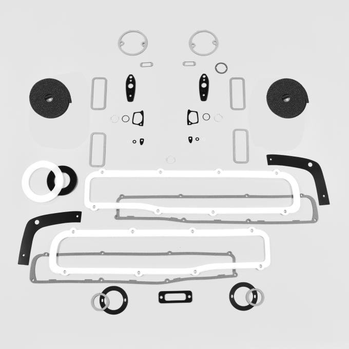 Detroit Muscle Technologies 1969 Dodge / Plymouth Mopar B Body 69 Charger Paint Exterior Gasket Set BCH6969PK01