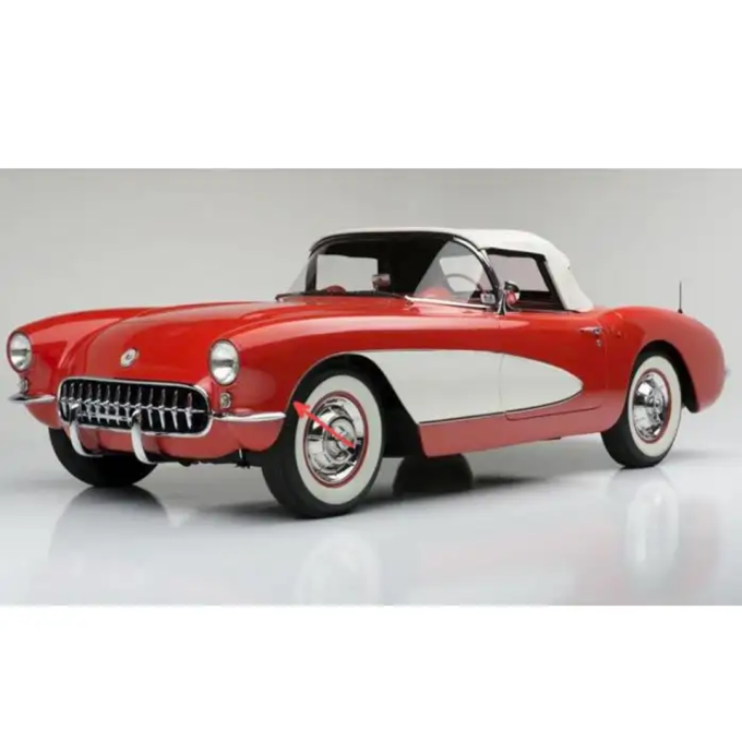 Corvette Front End, Center Wheel Well Forwrd, 1956-1957