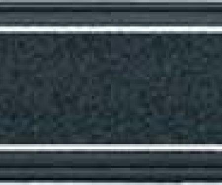 1973-80 Chevrolet/GMC Truck with AC Dash Plate - Black and Silver Finish