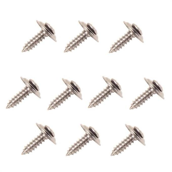 Redline Restomotive® 1967-1981 Camaro / Firebird Kick Panel Mounting Screw Set