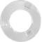 Redline Restomotive® 1965-1973 Ford / Mercury Door Lock Button Grommet, Clear Plastic