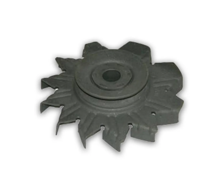 Corvette Alternator Pulley, with Fan 300HP with Air Conditioning, 1967-1968