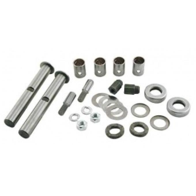 Ford Pickup Truck King Pin & Bushing Set - Metal Bushings - F1, F2 & F3